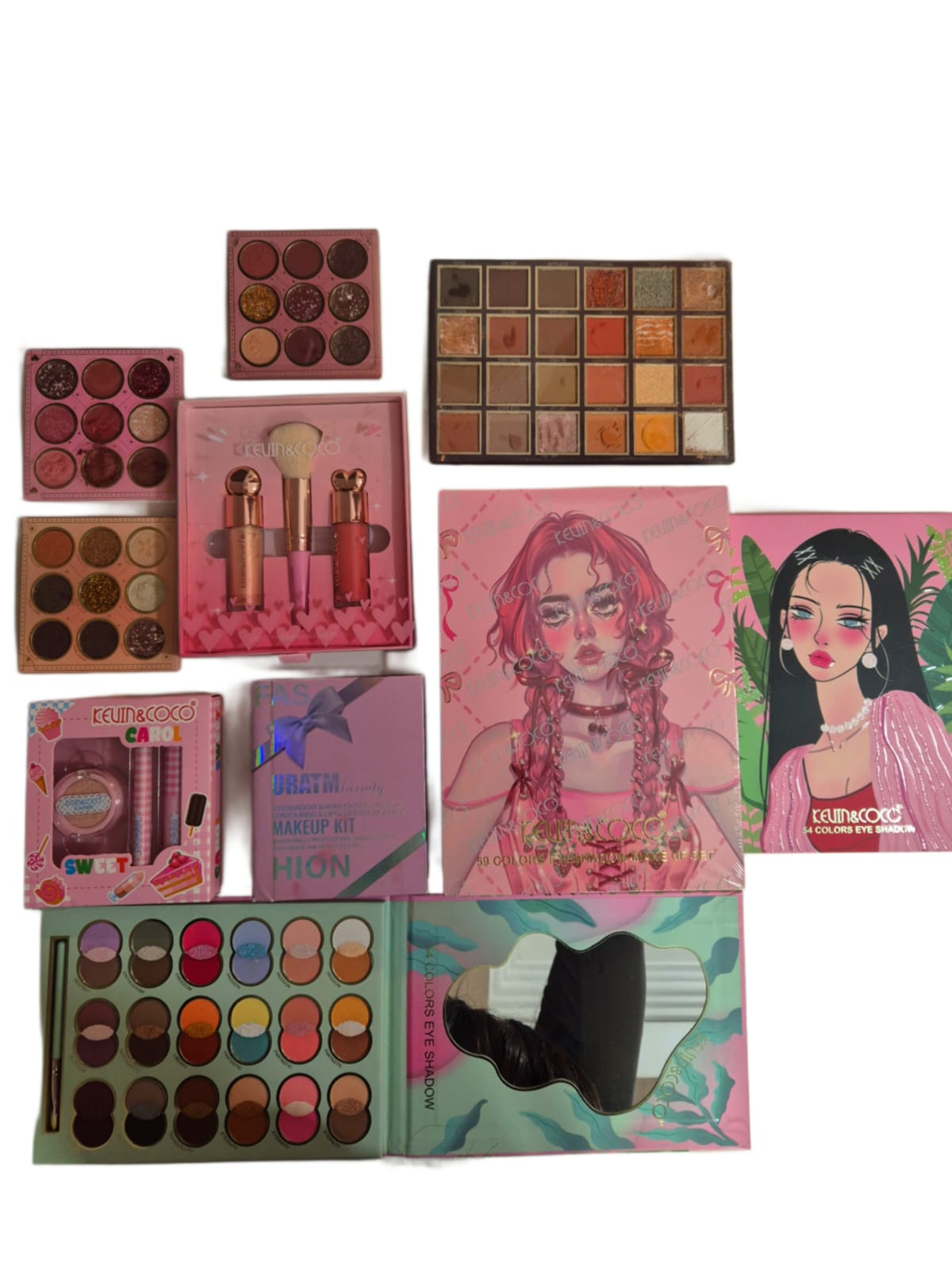 5 unidades Paletas Premium +4 sombras de regalo