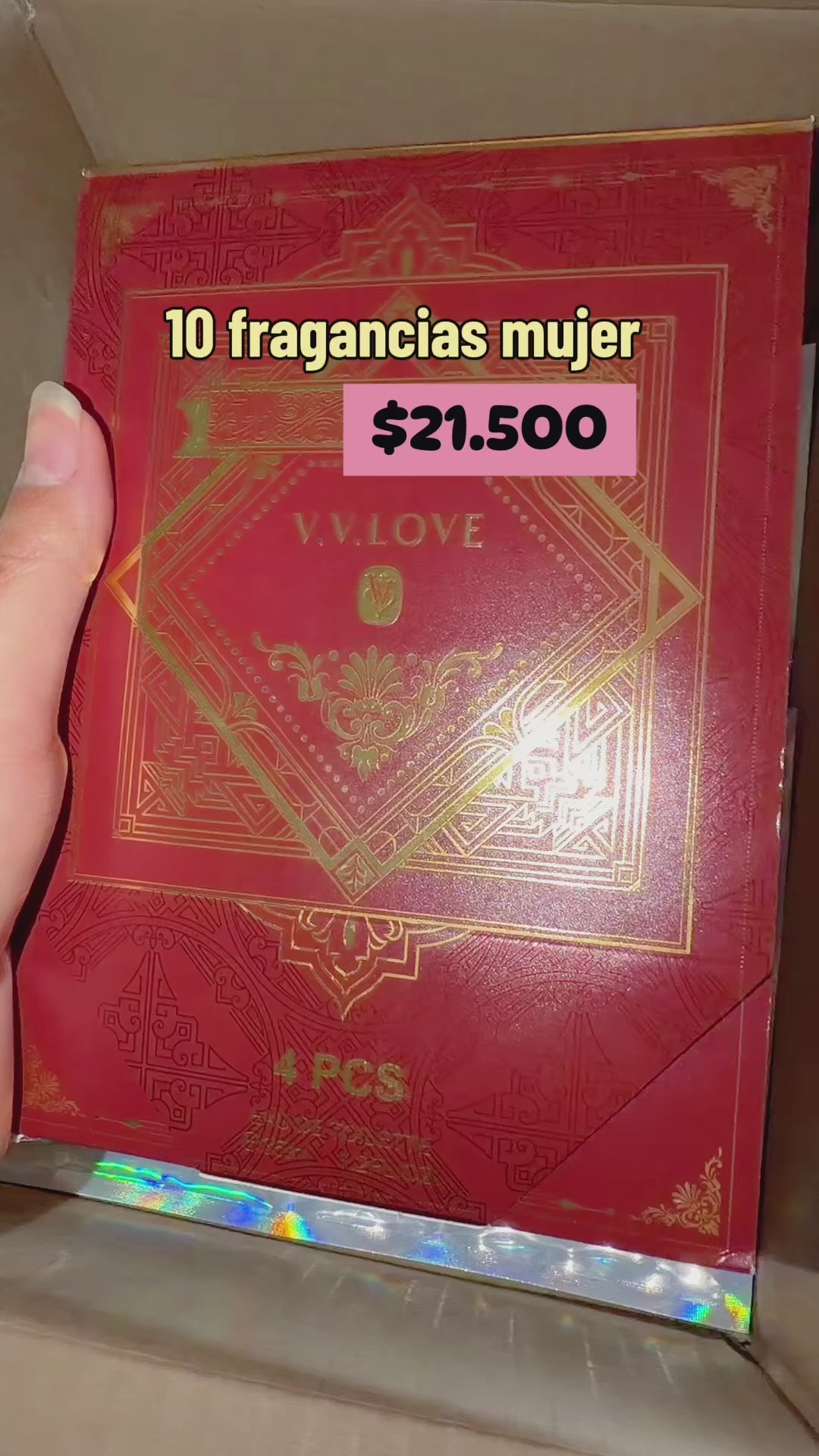 Box 10 fragancias mujer