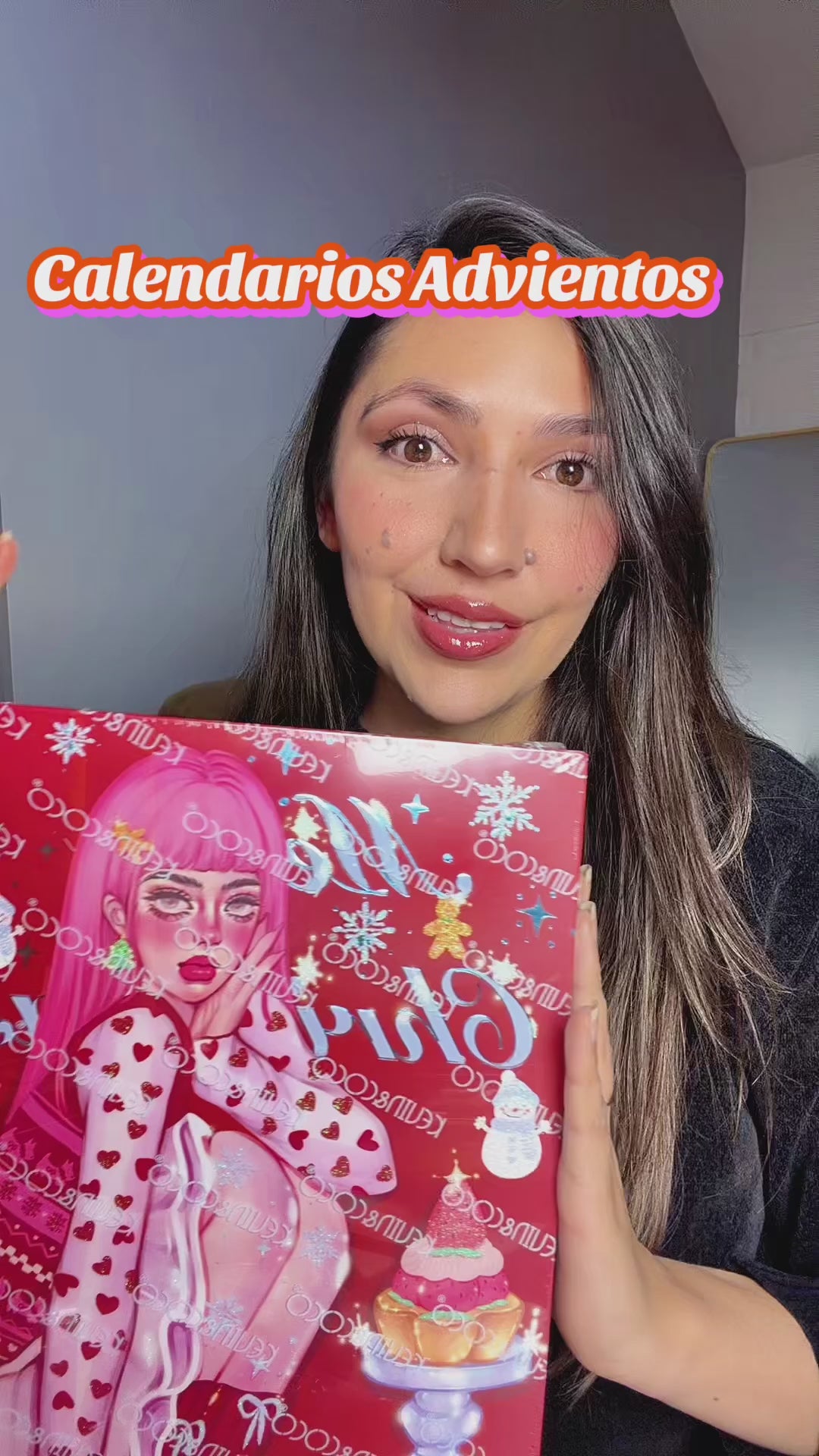 Box de calendarios+ maletas+ kit grandes de maquillaje y accesorios