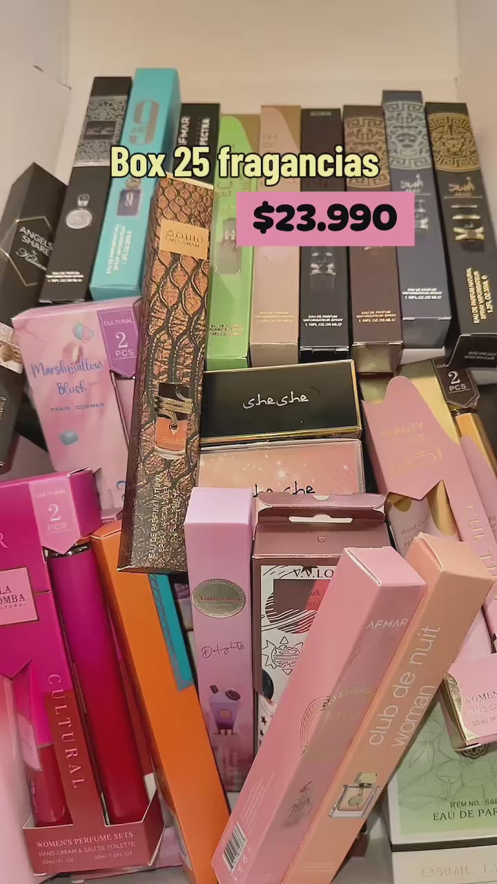 Box 25 perfumes